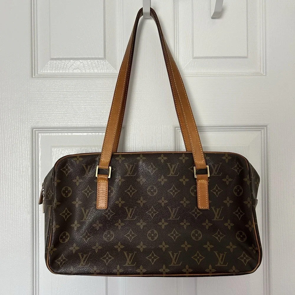 Louis Vuitton Cite Shoulder‎ Bag GM Brown Canvas - Picture 2 of 8